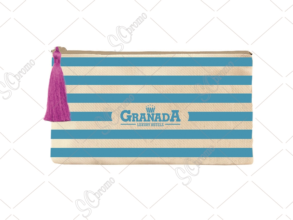 Cotton Cosmetic Bag